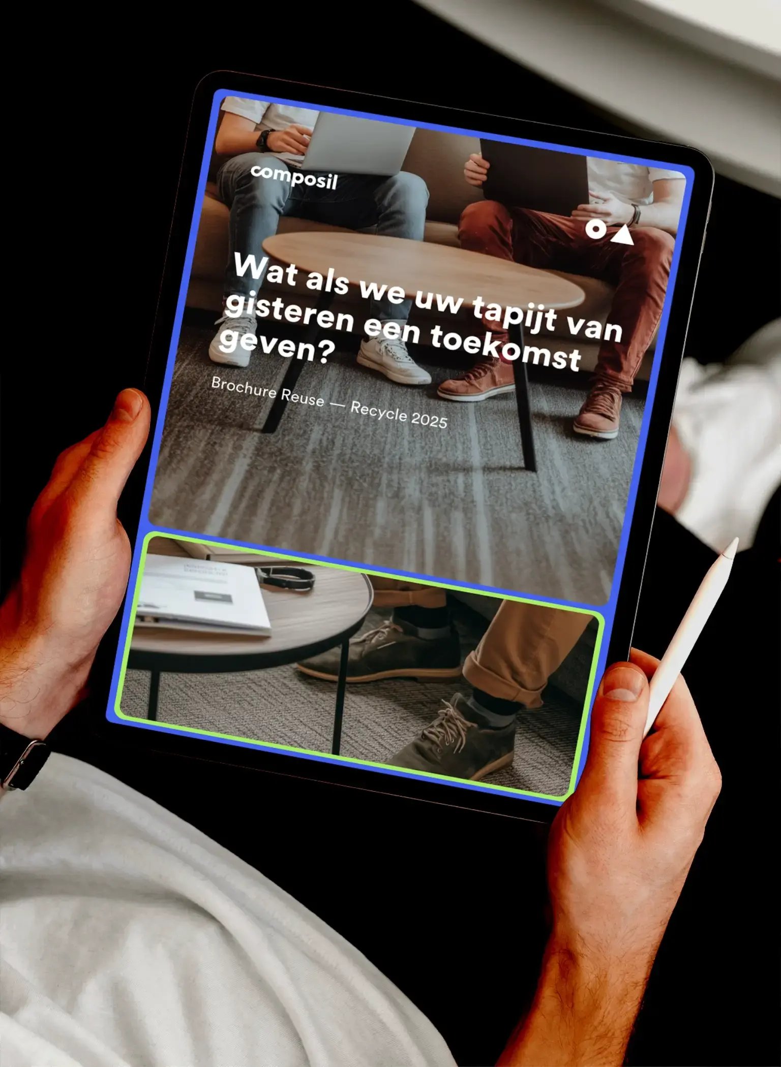 Composil – Brochure – Hergebruik en Recycling van Tapijt