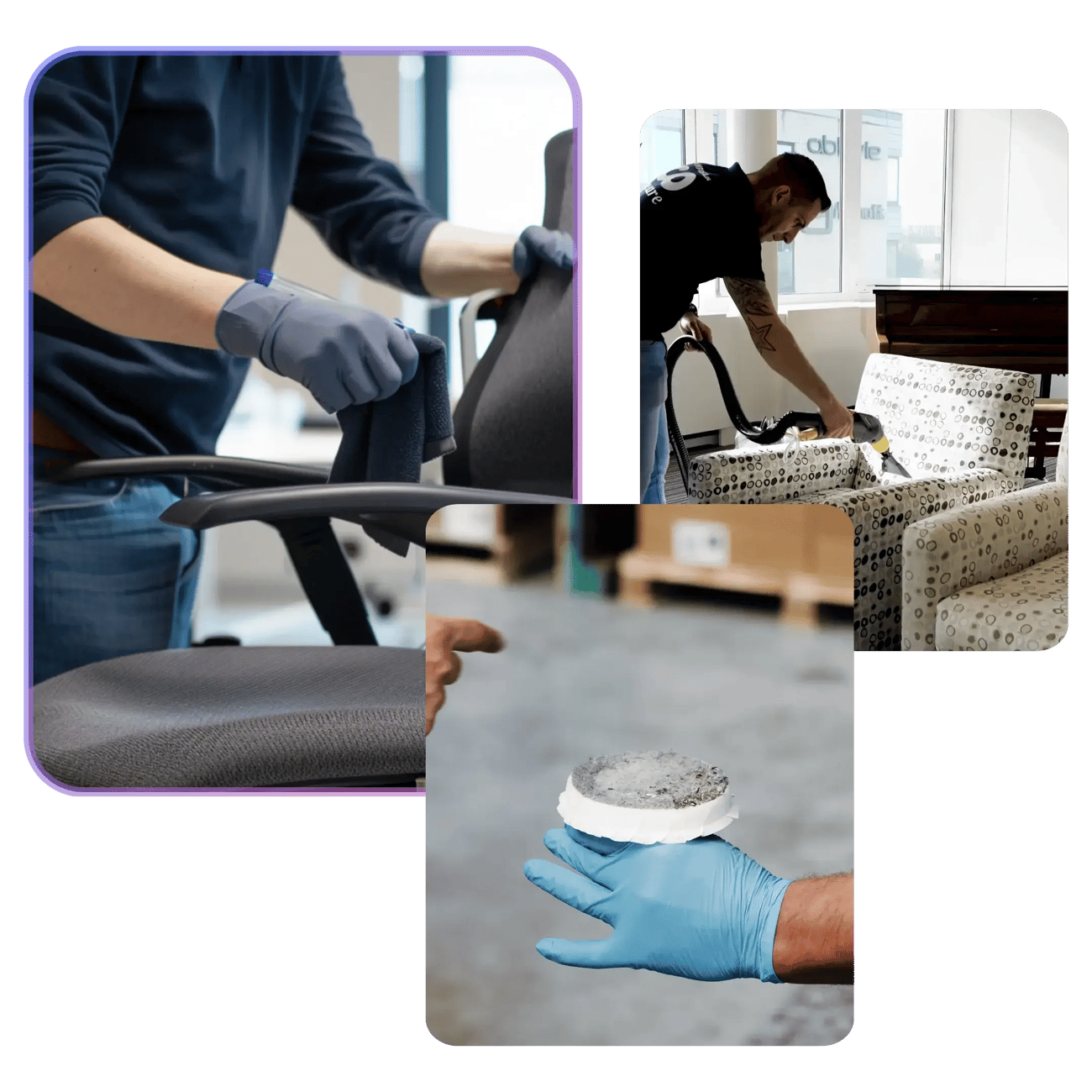 Sofas cleaning composil